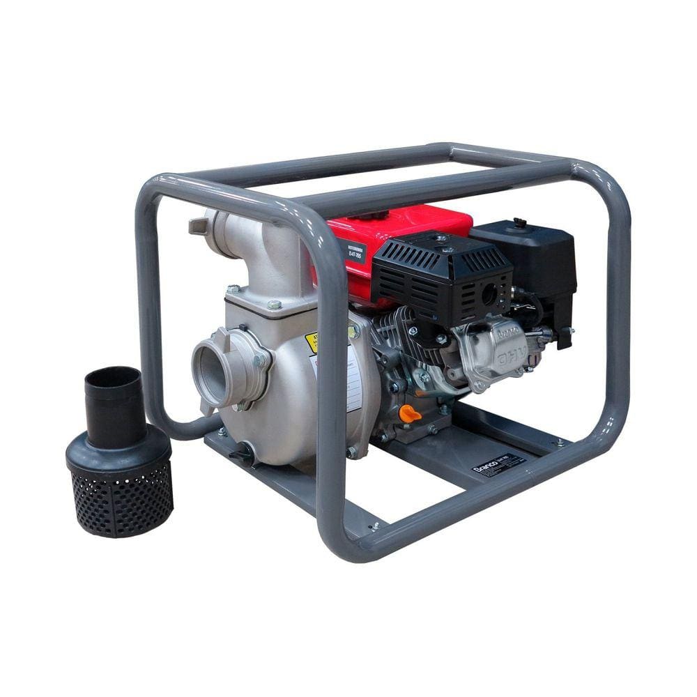 Motobomba B4T 705 5,5 CV Gasolina Autoescorvante Partida Manual Branco