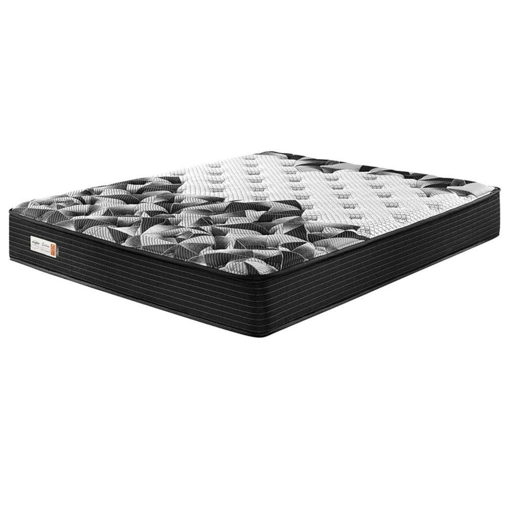 Colchão King 193x203x30cm Forza Ecoflex Preto/Branco