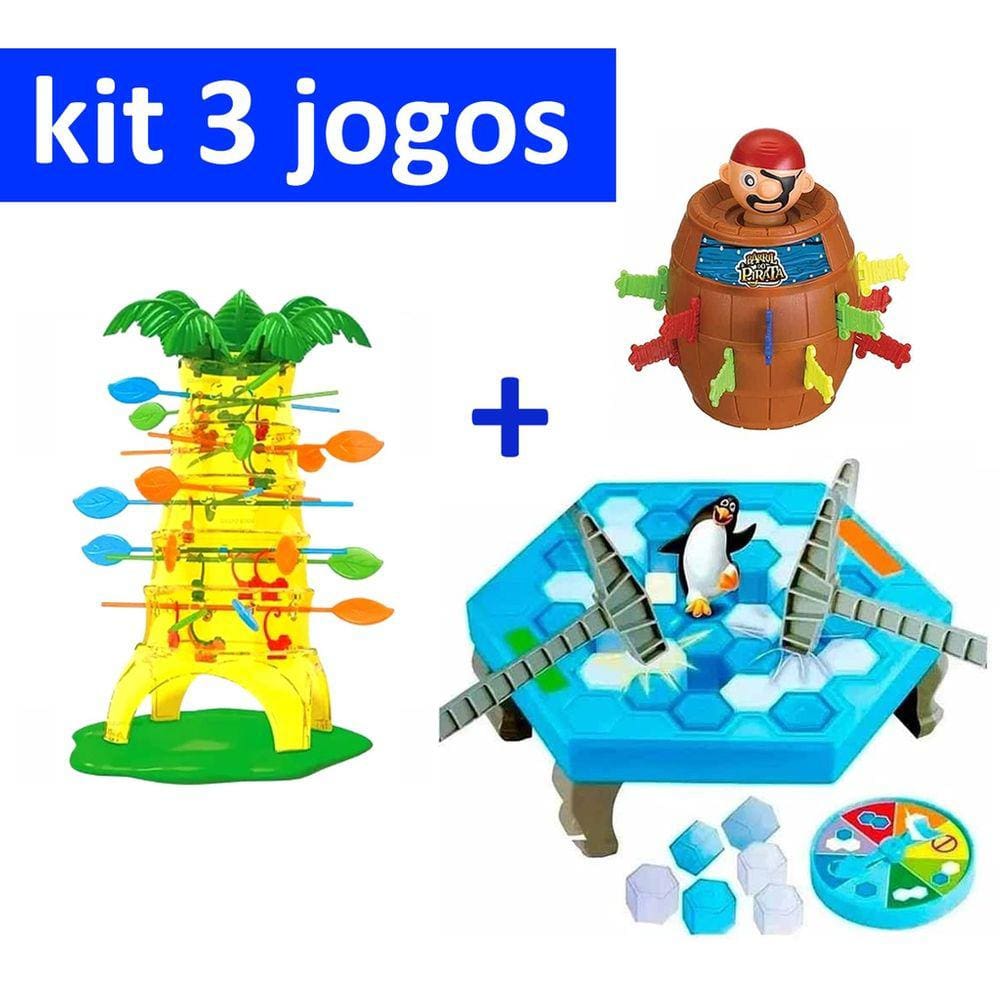 Jogo Pinguim Quebra Gelo Numa Fria Brinquedo Interativo