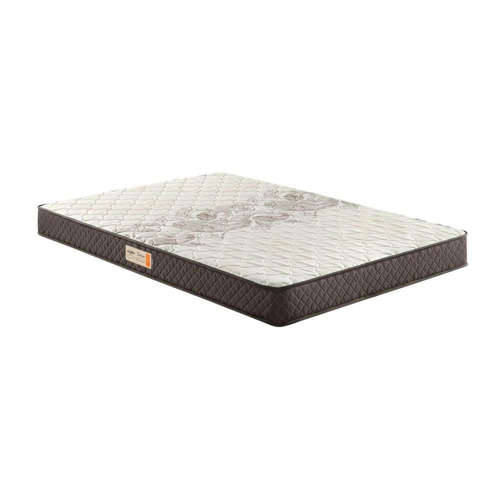 Colchão Casal D33 Bordado 128x188x25cm Ecoline Ecoflex Marrom