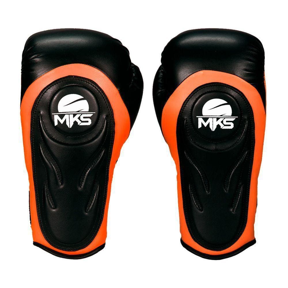 Luva De Boxe Mks Contender Neo Orange Tamanho 12 Oz