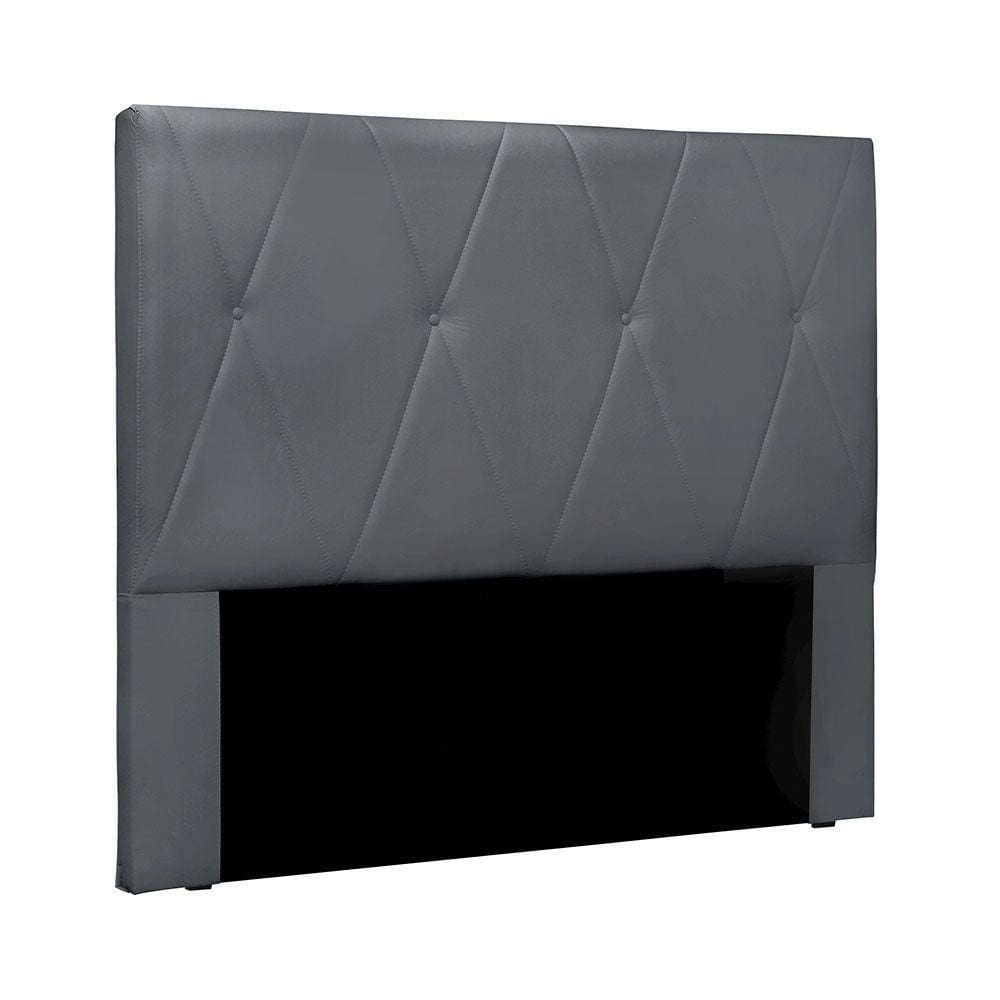 Cabeceira Para Cama Box Queen Aquilla 160Cm Veludo Cinza