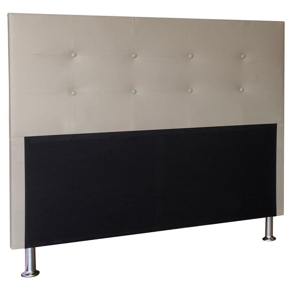 Cabeceira Berlim 1,60 Cm Cama Box Casal Suede Bege