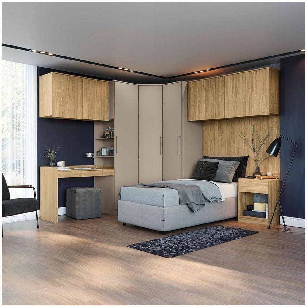 Quarto Modular Versa Conect Itapuã 9 Peças