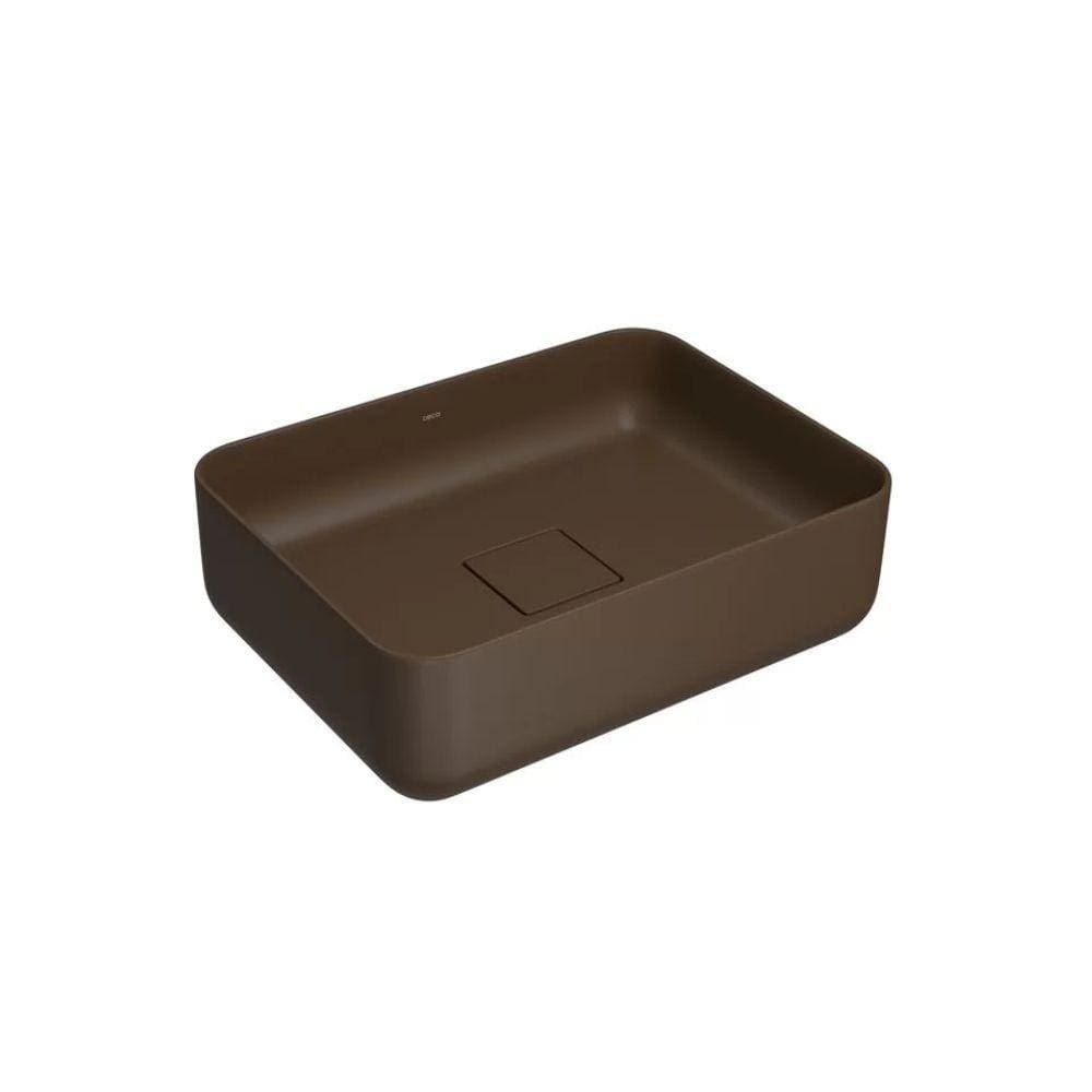 Cuba De Apoio Deca Slim 40X30 L.13040.22 Retangular Marrom