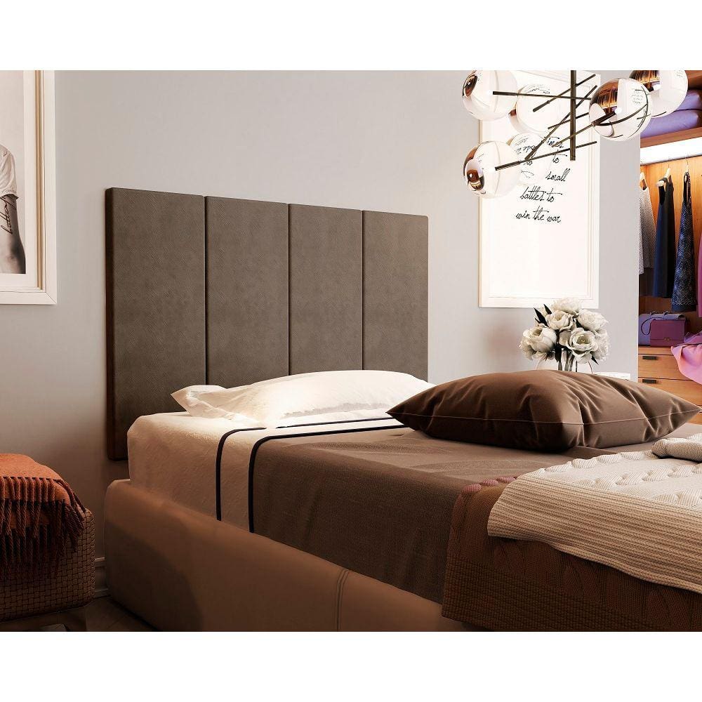 Cabeceira Madrid Estofada Para Cama Box Solteiro 0,90 – JR CABECEIRAS
