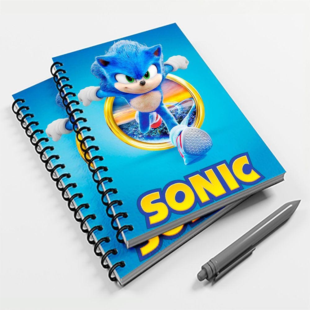 Caderno Universitário 96 Fls Sonic