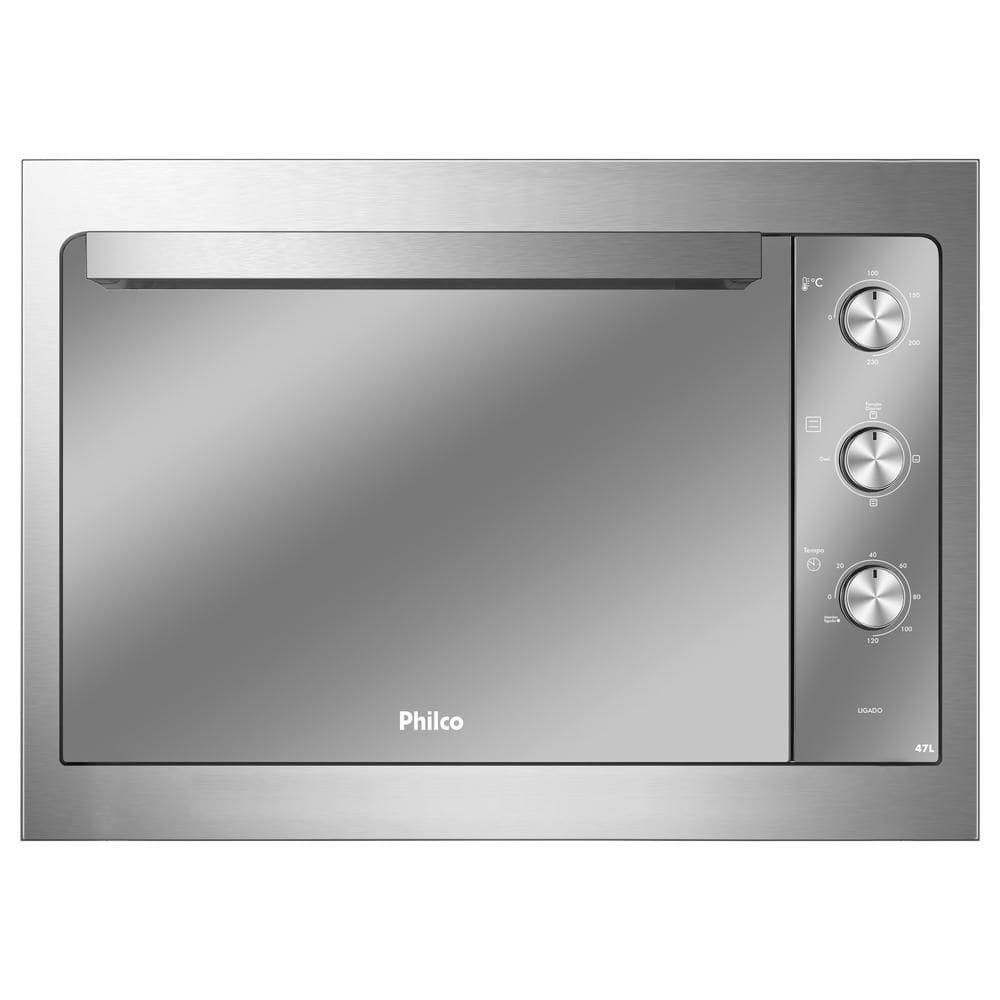 Forno Eletrico Embutir Philco Inox PFE47E 127V - 110V