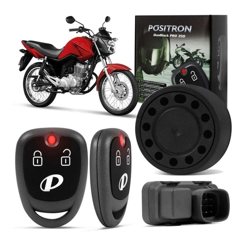 Alarme Moto Positron Duoblock Prog8 Universal Presença G8