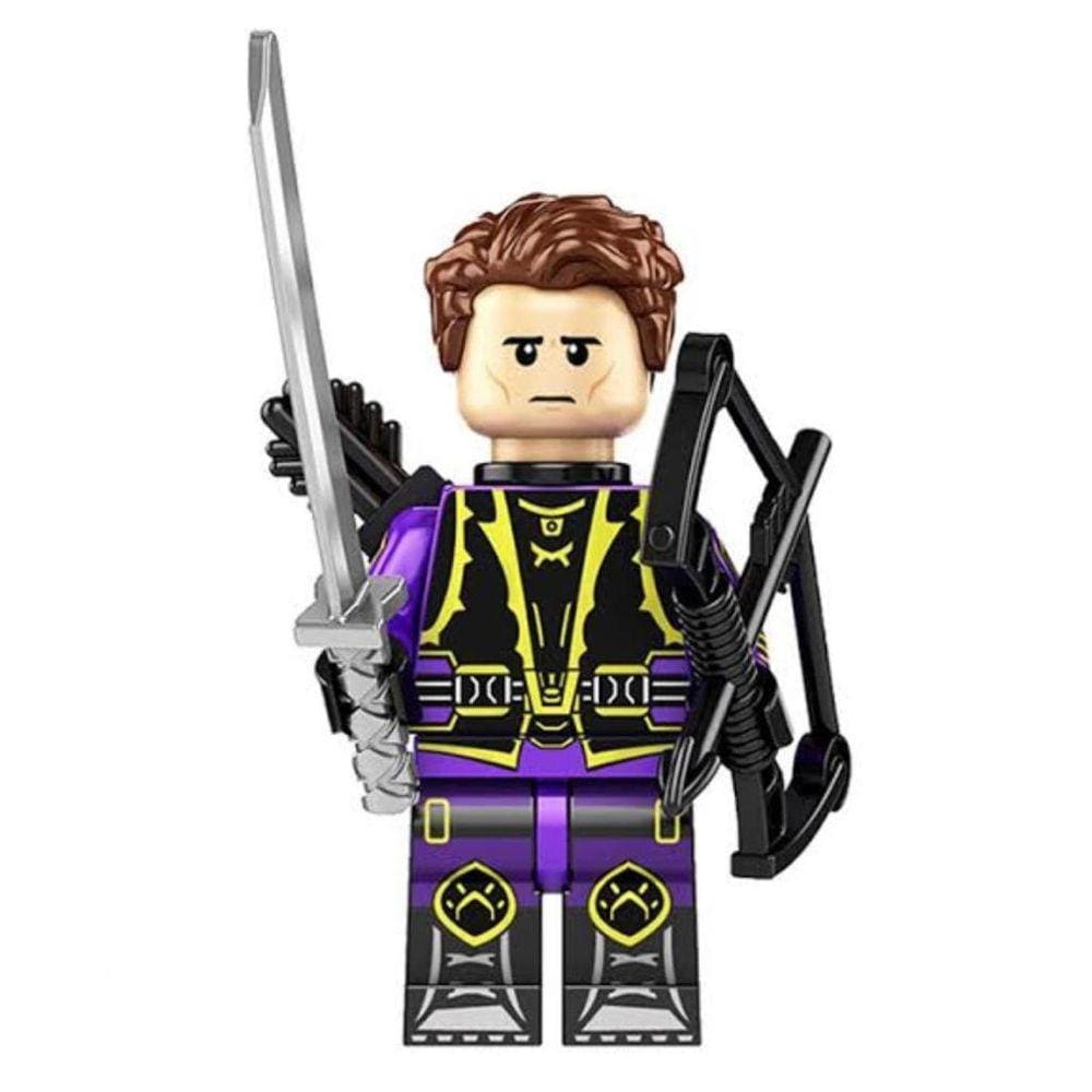 Boneco Blocos De Montar Gavião Arqueiro Golias