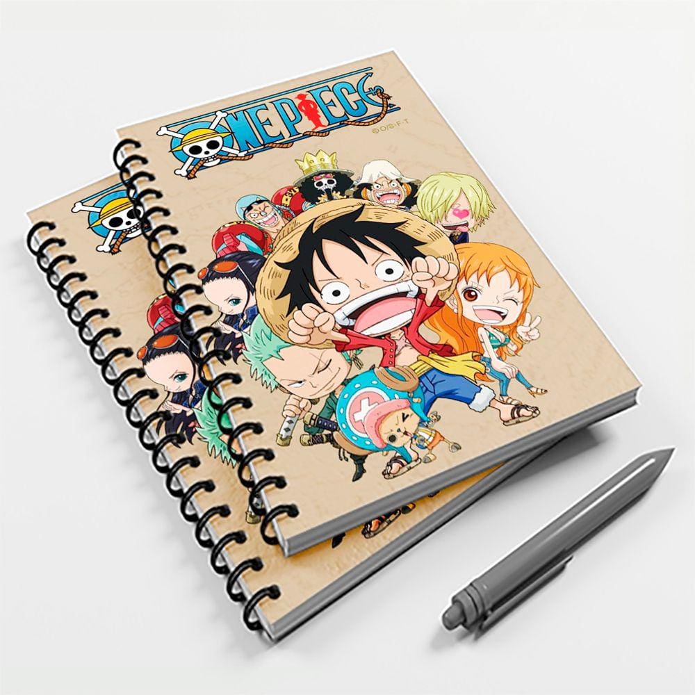 Caderno Universitário 96 Fls One Piece 02