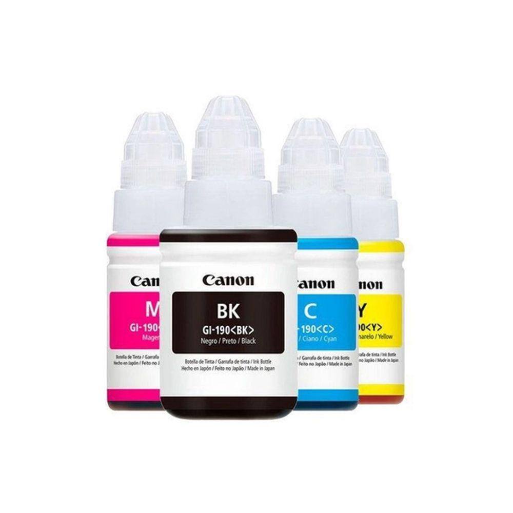 Kit 4 Refil Tinta G3110 BK C Y M G4100 G3100 G-190