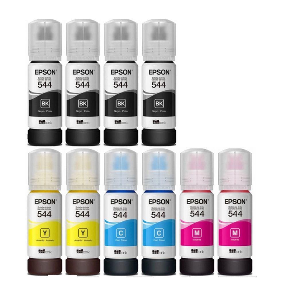 10 Refil Para Epson T544 L5193