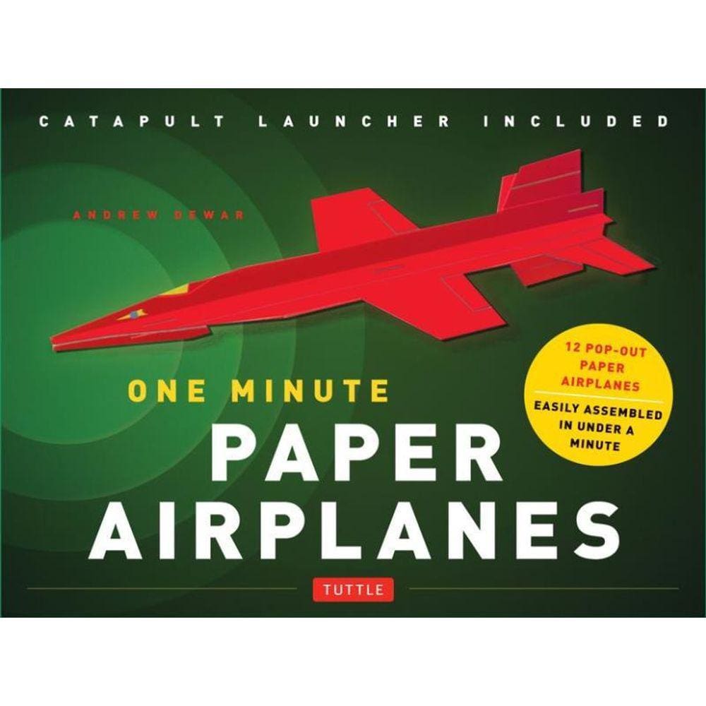 One Minute Paper Airplanes Kit