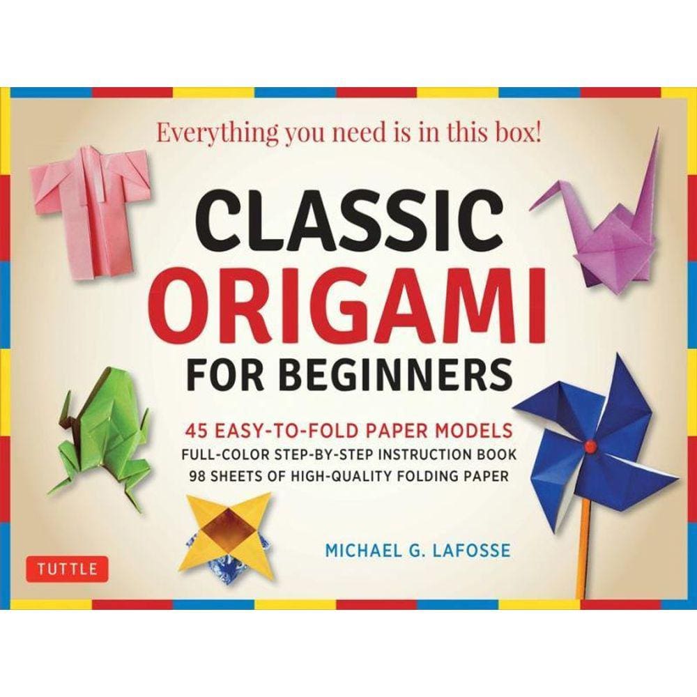 Classic Origami For Beginners Kit