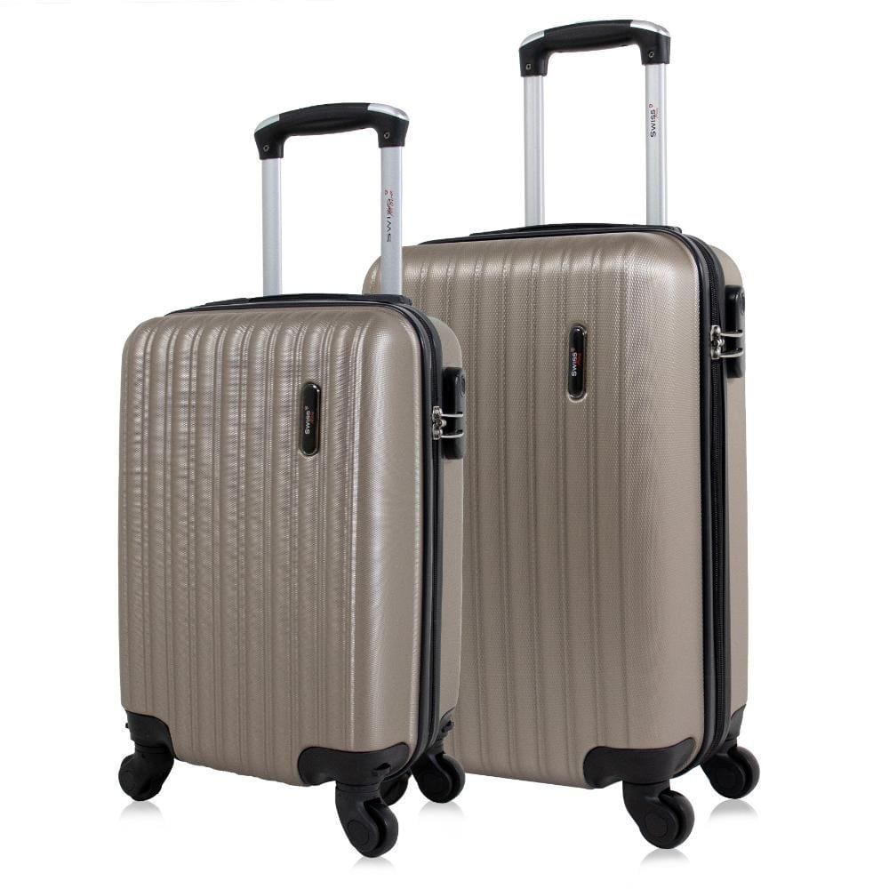 Kit mala de viagem PP e P Londres Champagne Swiss Move