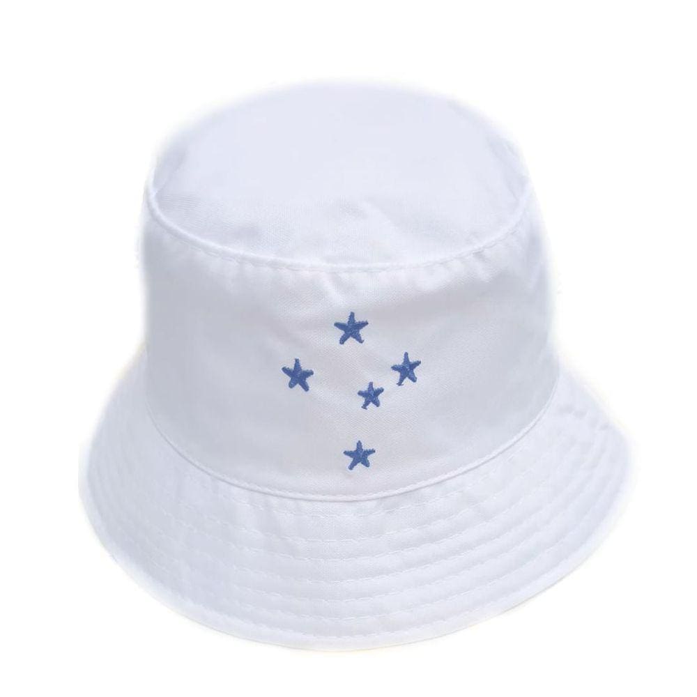 Bucket Cruzeiro Branco - Chapeu Cruzeiro Branco