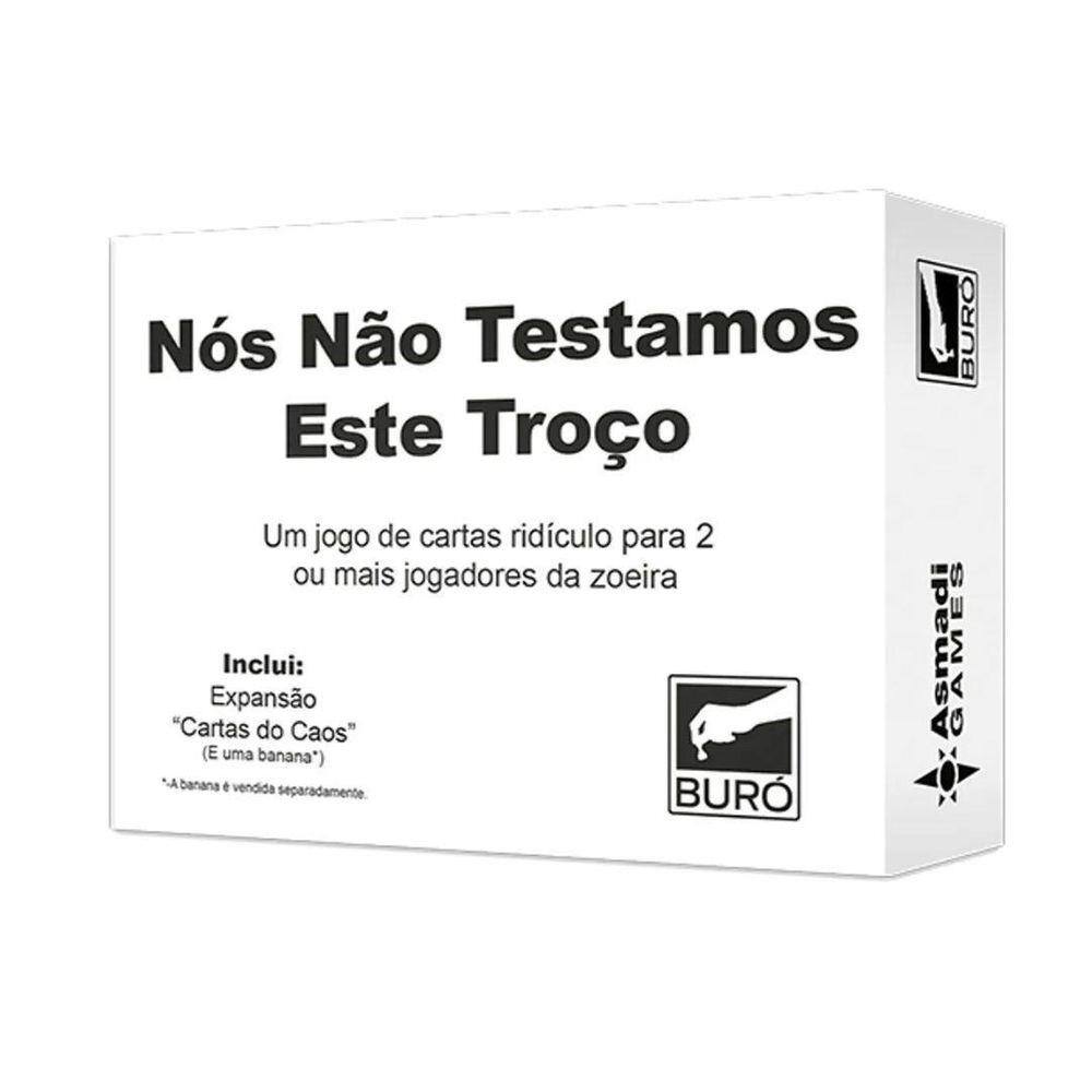 Nós Não Testamos Este Troço Ntt Jogo De Tabuleiro Buró