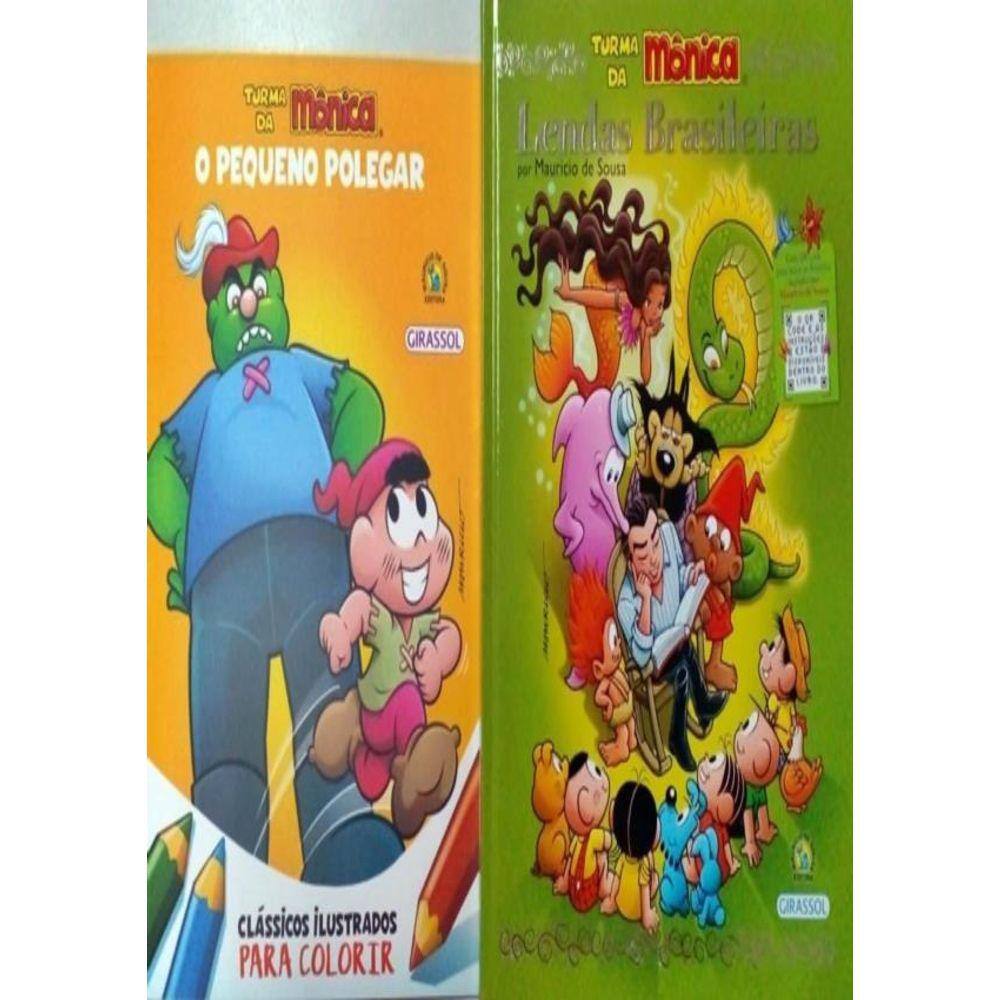 Pack Turma Da Monica - Lendas Brasileiras Por Mauricio De Sousa Com Qr Code