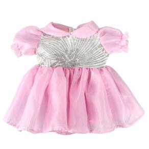 Kit Roupa Boneca Reborn 46/56Cm 6 Itens Vestido Poá Casinha