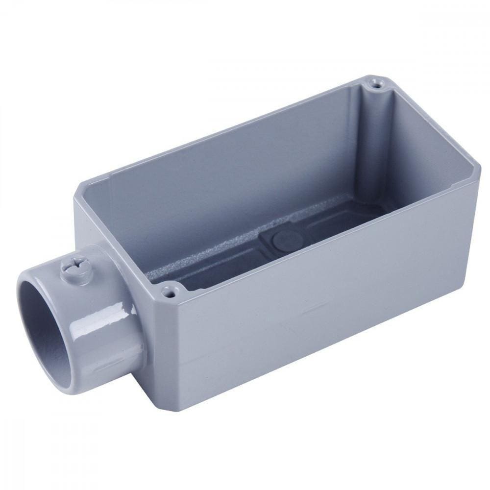 Condulete Fixo 1.1/4” Tipo ”E” - Com Tampa / Sem Rosca
