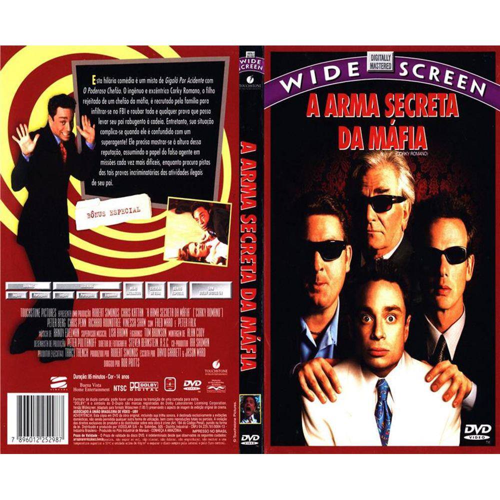 DVD A Arma Secreta Da Máfia - Touchstone Home Entertainment