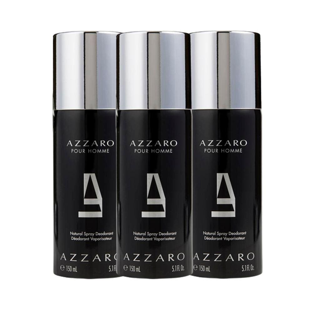 KIT COM 3 unidades Desodorante Azzaro 150 ML Masculino