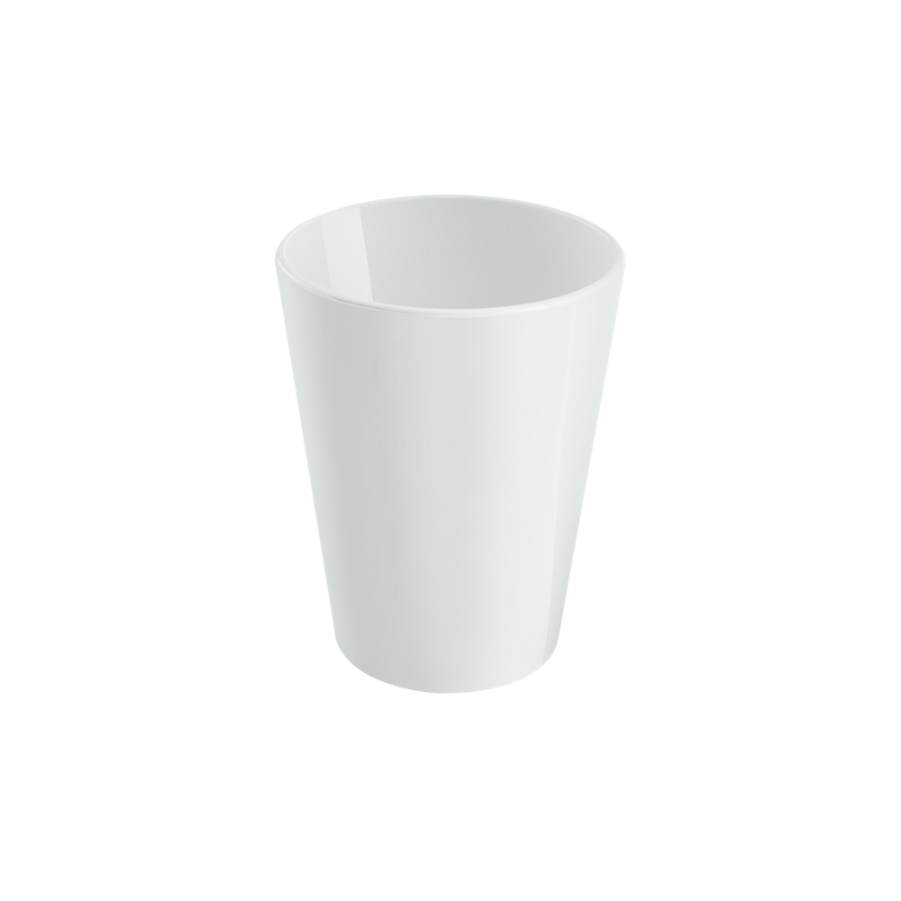 Copo Cônico Coza Casual 8,4 x 8,4 x 10,7 cm 300 ml Branco