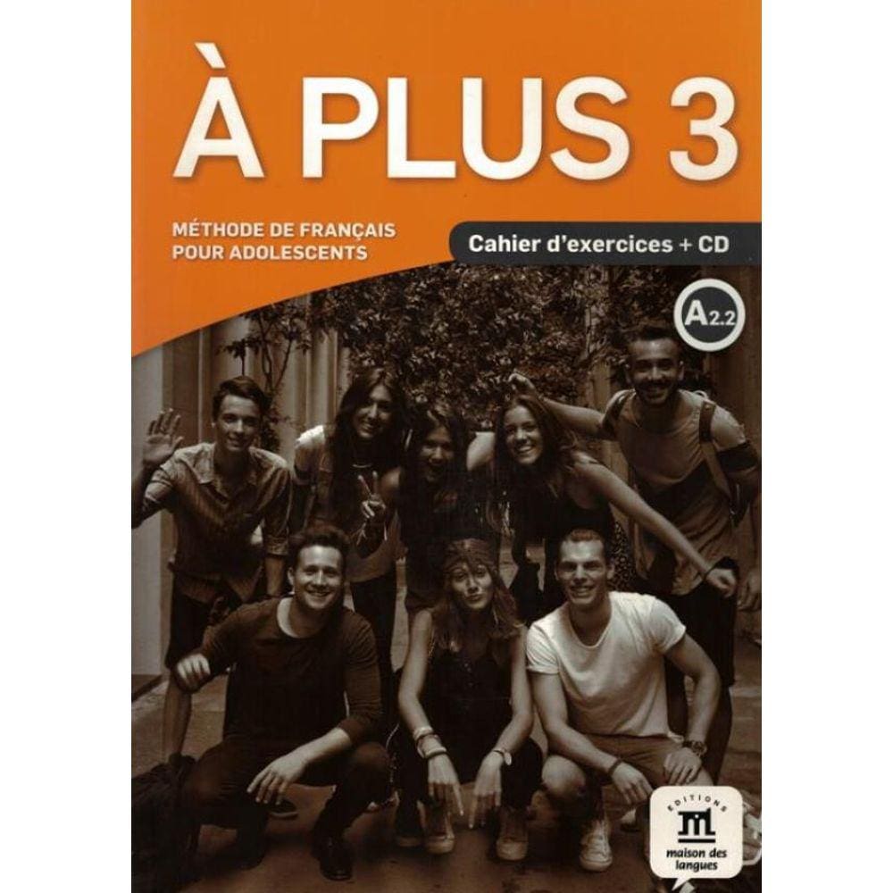 A Plus 3 - Cahier D´Exercices + Cd Audio