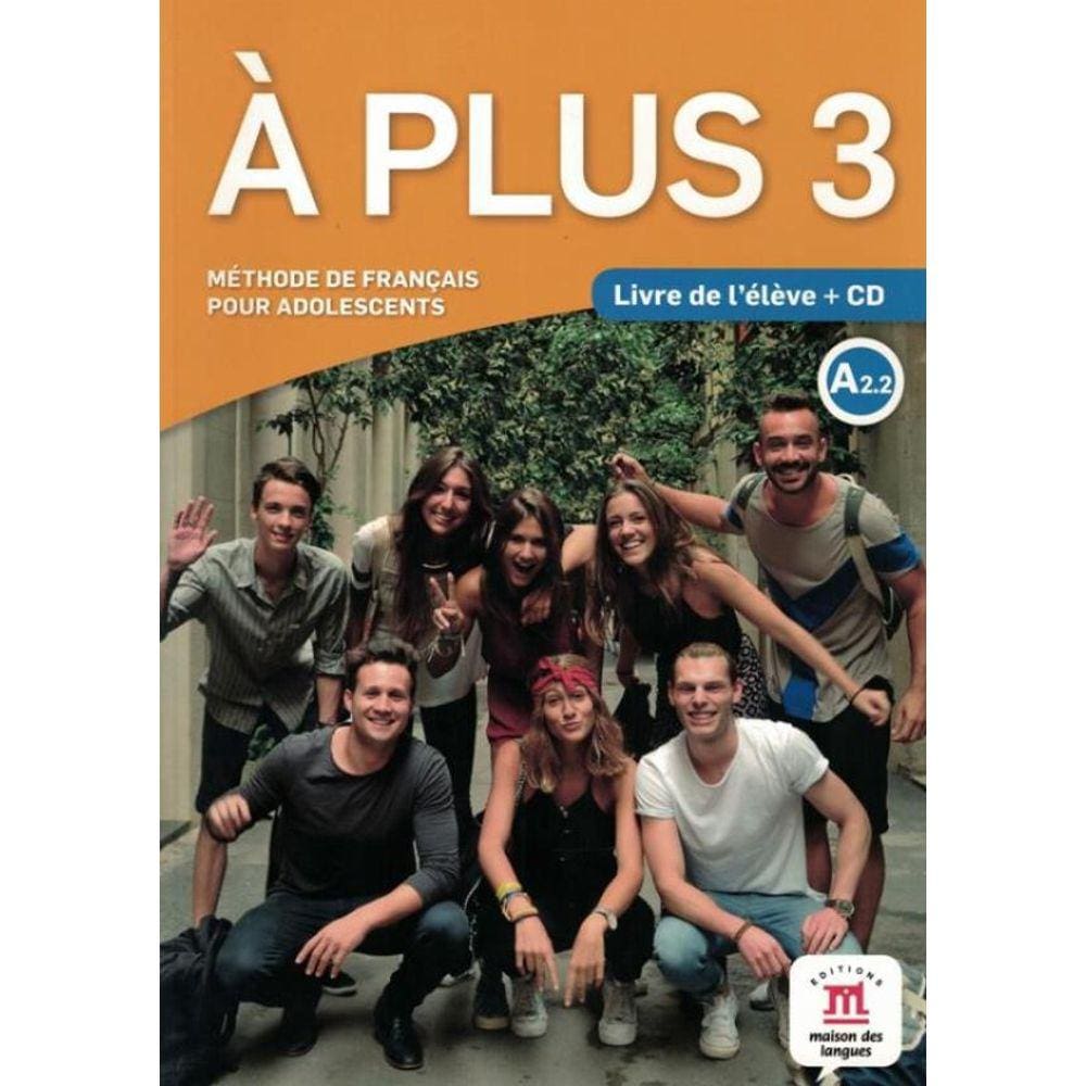 A Plus 3 - Livre De L´Eleve + Cd Audio