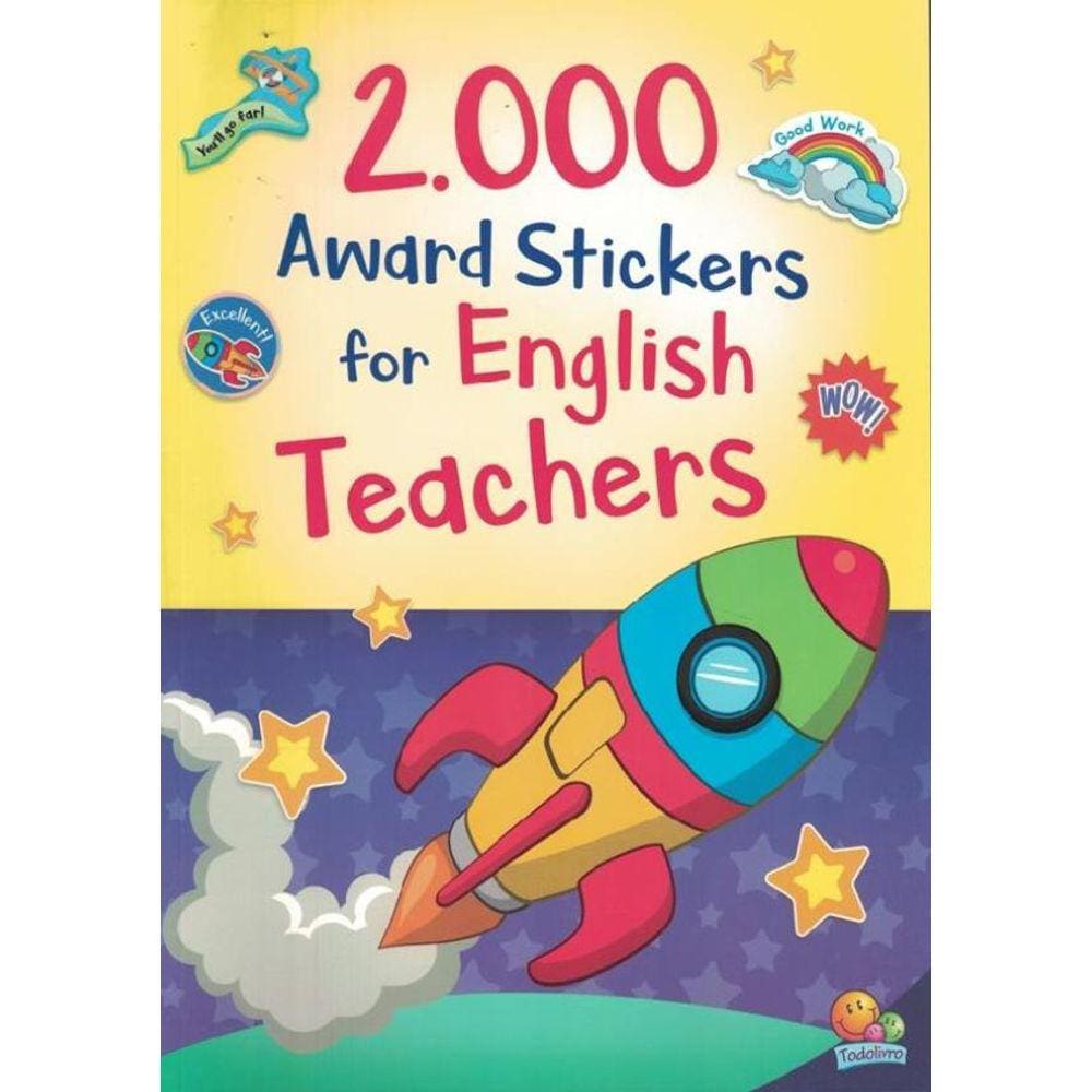 2000 Award Stickers For English Teachers