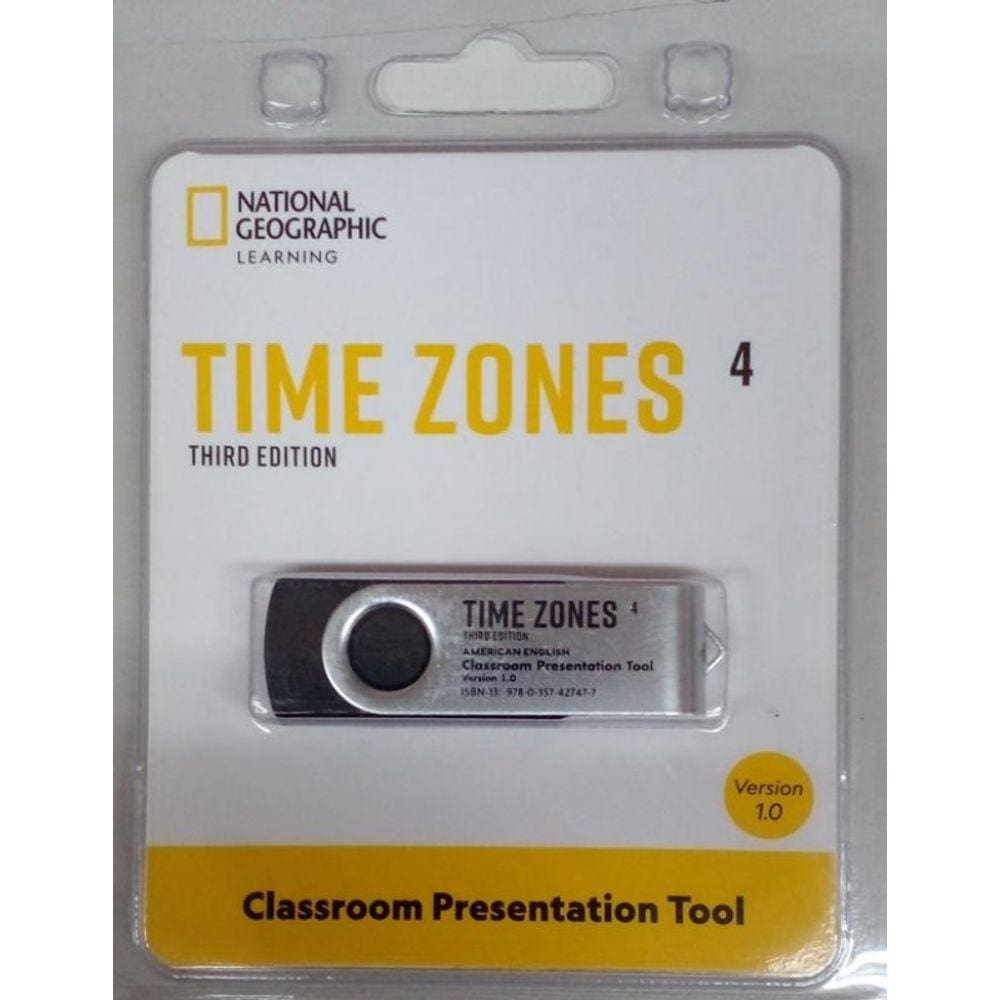 Time Zones 4 Classroom Presentation Usb - 3Rd Ed