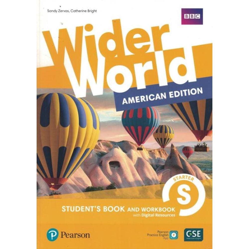 Wider World Starter Sb + Wb Online Benchmark Yle - American