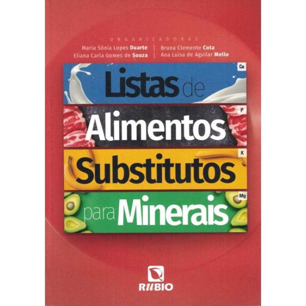 Listas De Alimentos Substitutos Para Minerais