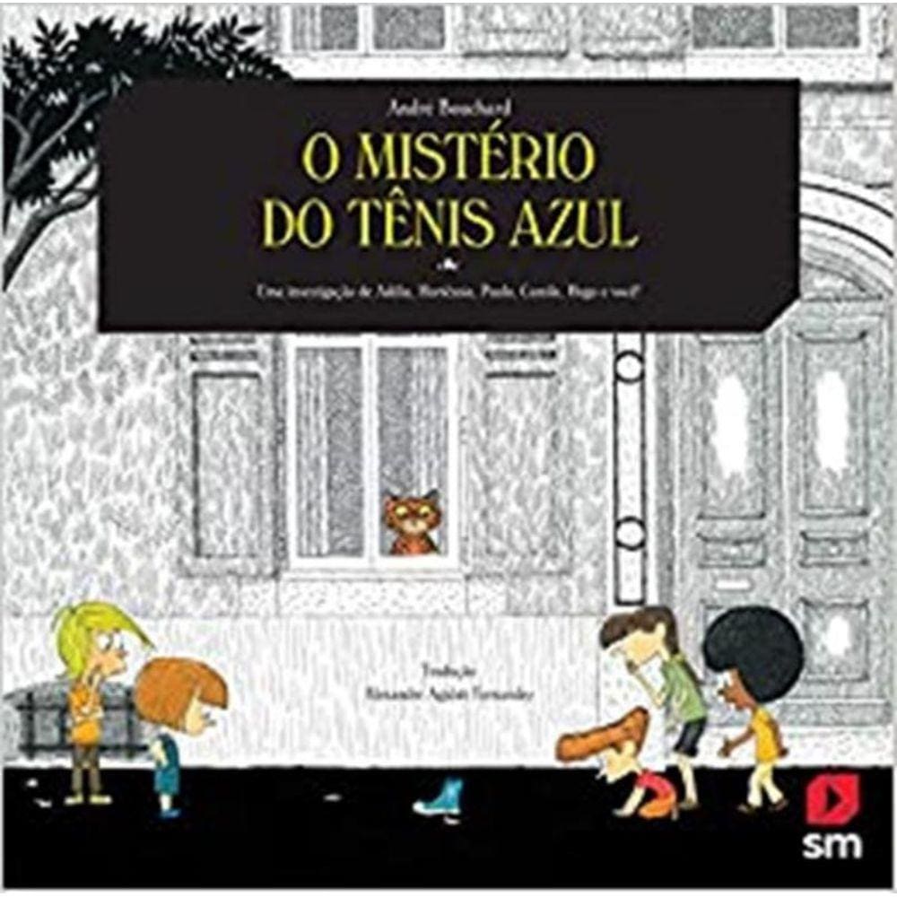 Livro O Misterio Do Tenis Azul