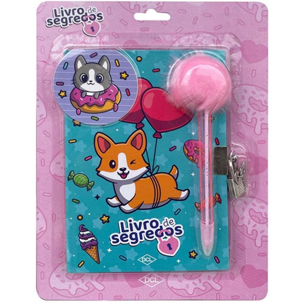 Livro De Segredos - Pets Fofinhos