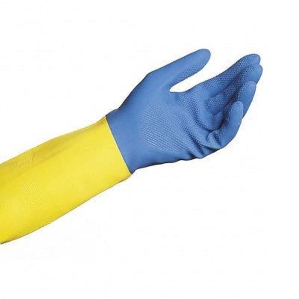 Luva Látex E Neoprene Bicolor Volk Ca 16977 - M