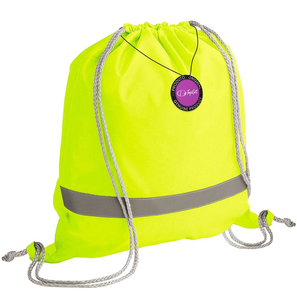 Mochila tipo Saco Gym Sack Com Refletor 35x40cm Rodes TopGet