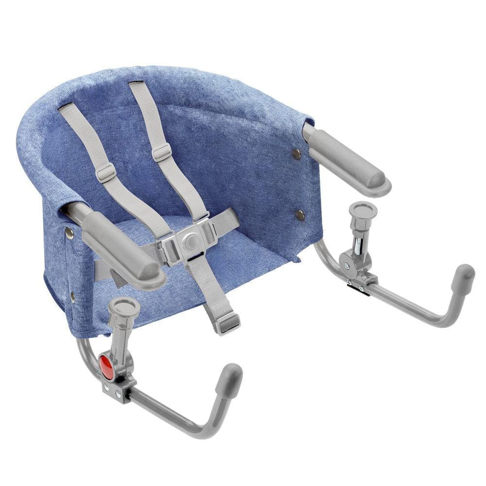 Cadeira de Alimentação de Encaixe em Mesa 6M-15Kg Multikids Baby Click N Clip Azul  - BB377