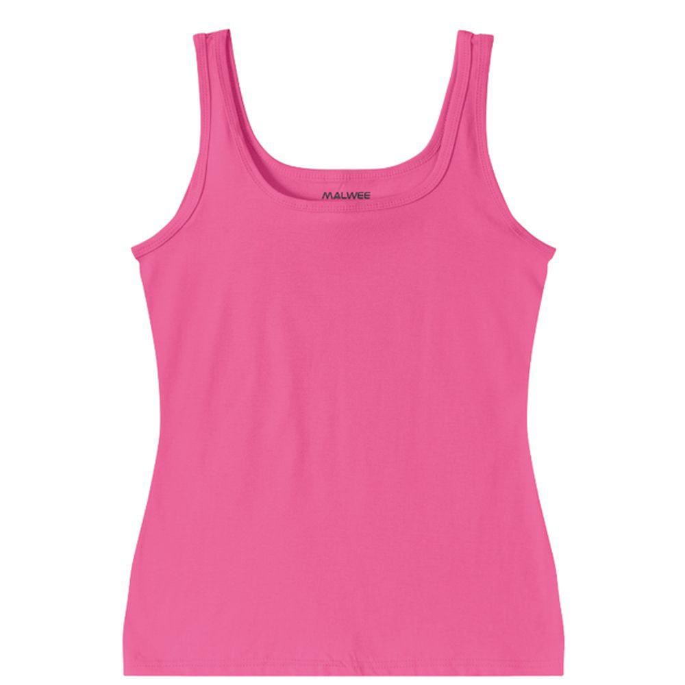 Blusa Regata Básica Meia Malha Feminina Malwee Ref. 04494