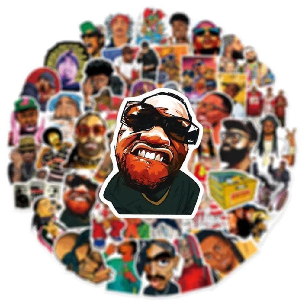 Adesivos A Prova Dágua Caderno Celular Hip Hop