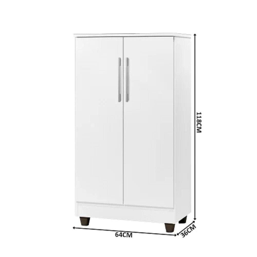 Armário Multiuso Multiuso Smart 2 Portas 3 Prateleiras | Extra