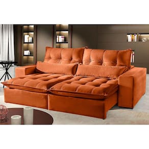 Sofa mix 2 50 retratil e reclinavel | Extra