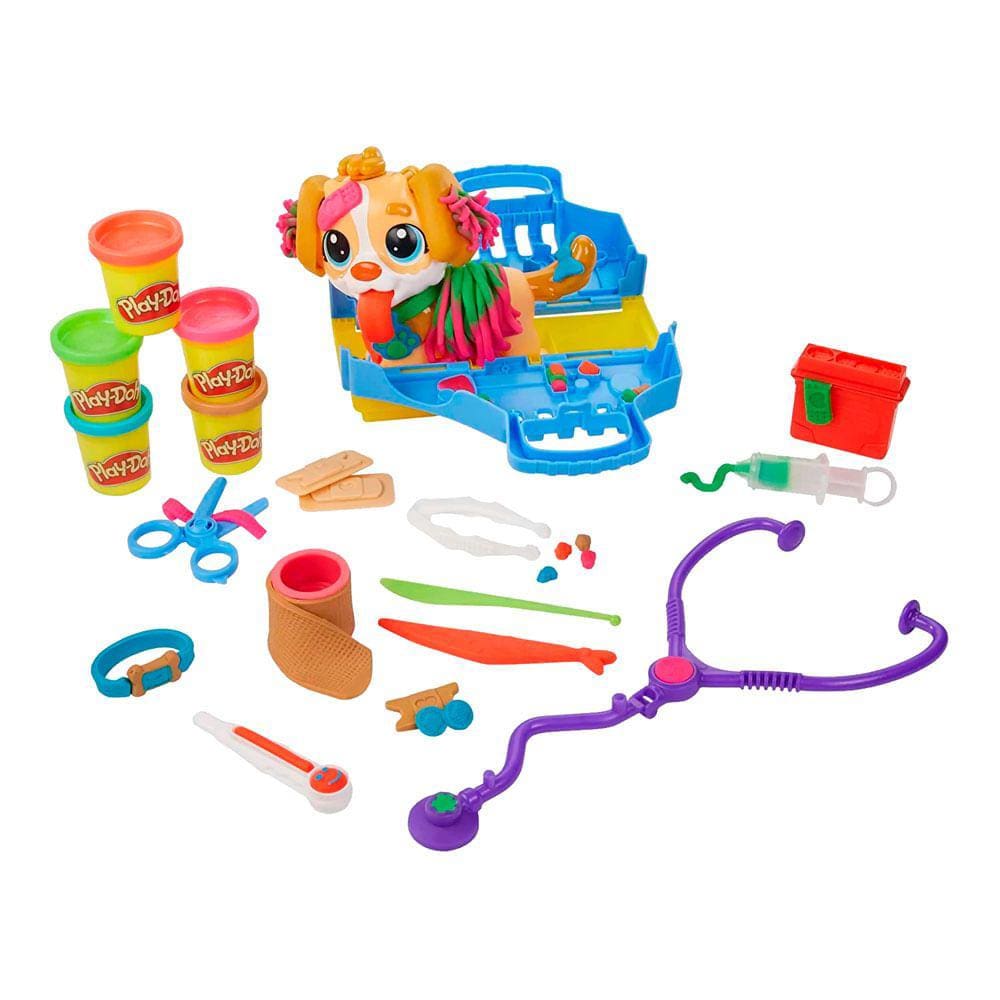 Conjunto Playdoh Veterinário Pet Shop