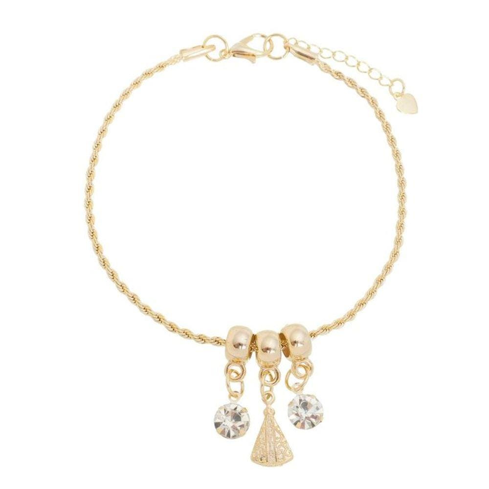 Pulseira Nossa Senhora Aparecida Ponto Luz