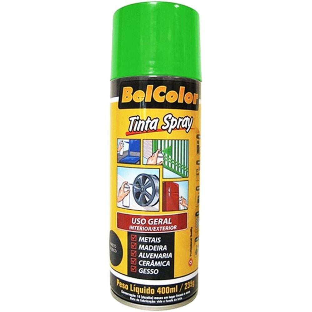 Tinta Spray Uso Geral 400ml Verde Claro Beltools