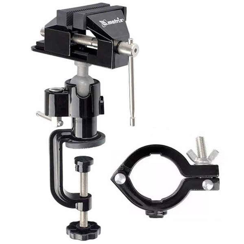 Torno De Bancada Com Suporte Para Furadeira 70Mm Mtx 185089
