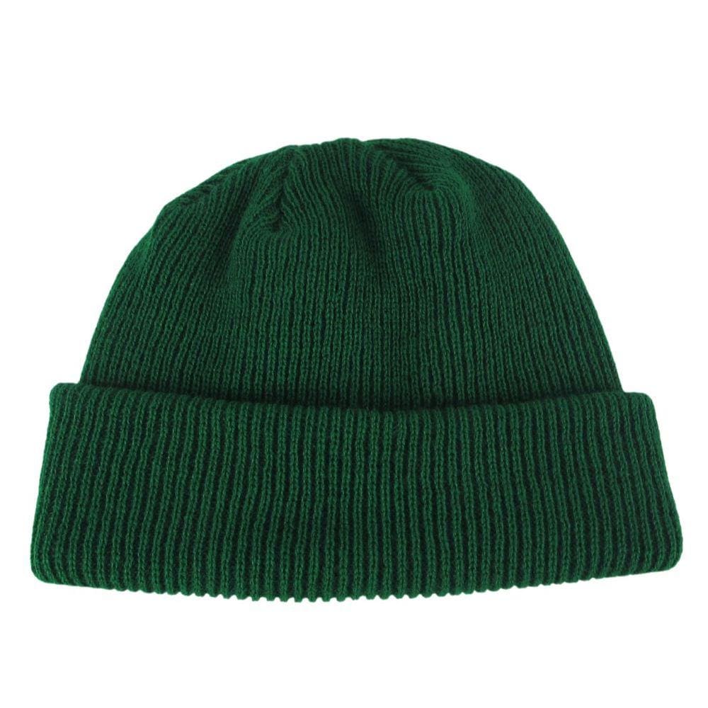 Gorro Touca Lenhador Marinheiro Canelada Adulto Unissex Verde Copa