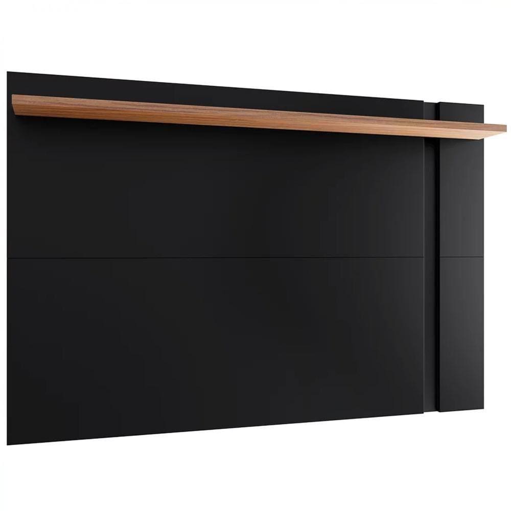 Painel Para Tv Até 70\" Extensível Flex Preto Fosco/Milano