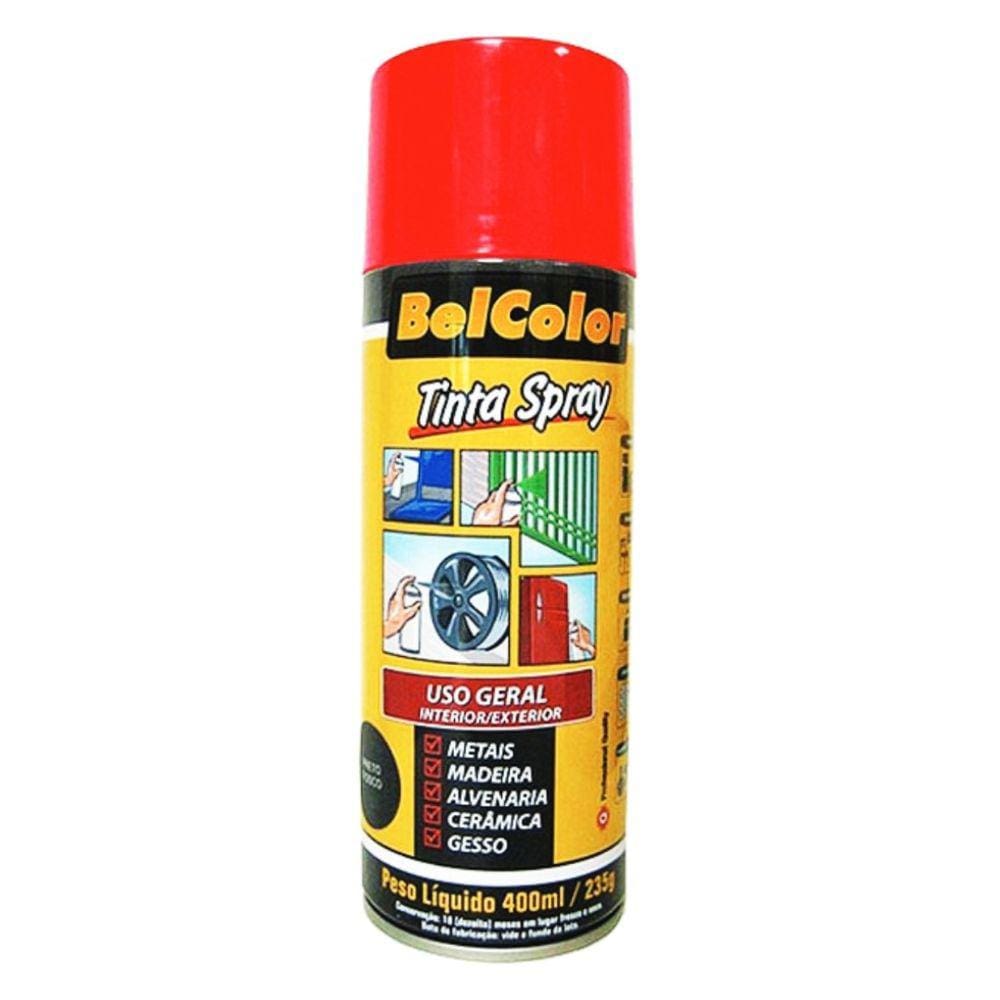Tinta Spray Uso Geral 400ml Vermelho Beltools